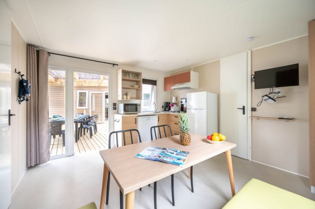 pièce de vie mobil-home VIP duo