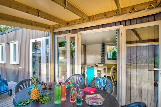 extérieur du cottage premium 8pers